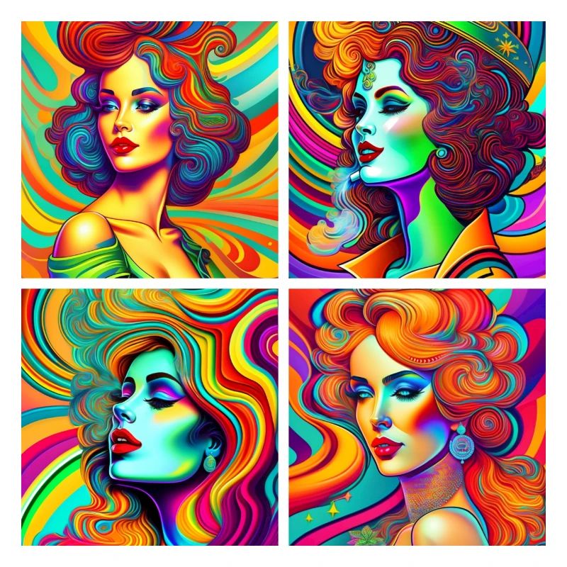 psychedelic Léa