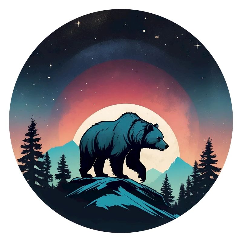 Grizzly Bear Kodiak Bear Brown Bear Silhouette