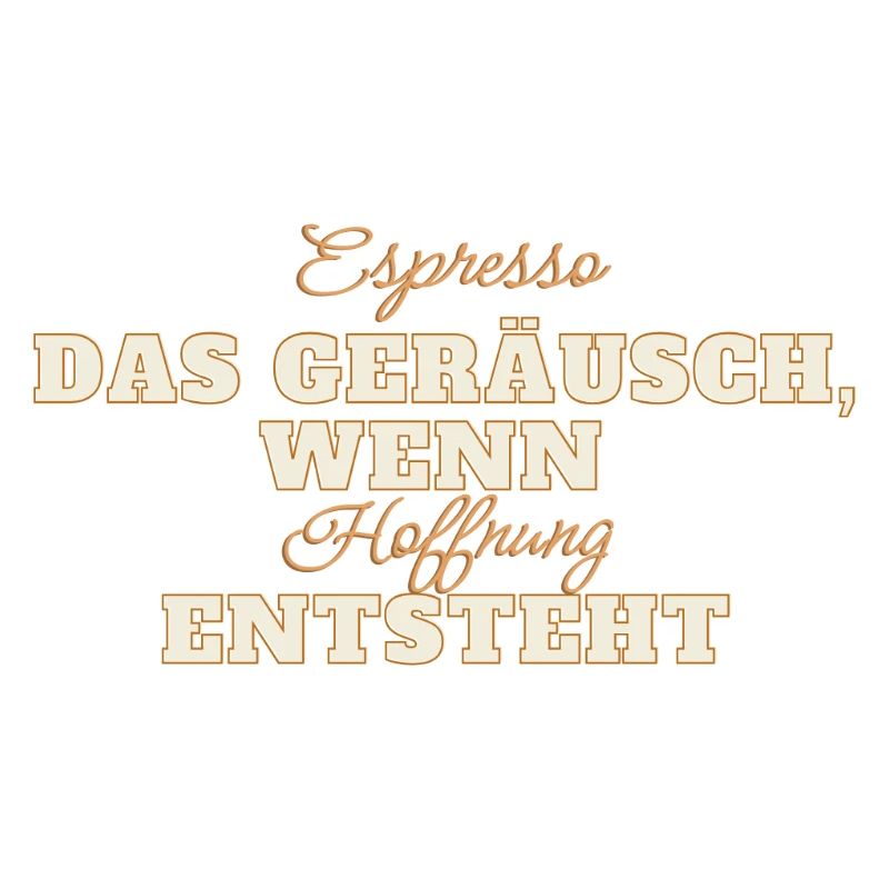 Espresso – das Geräusch, wenn Hoffnung entsteht