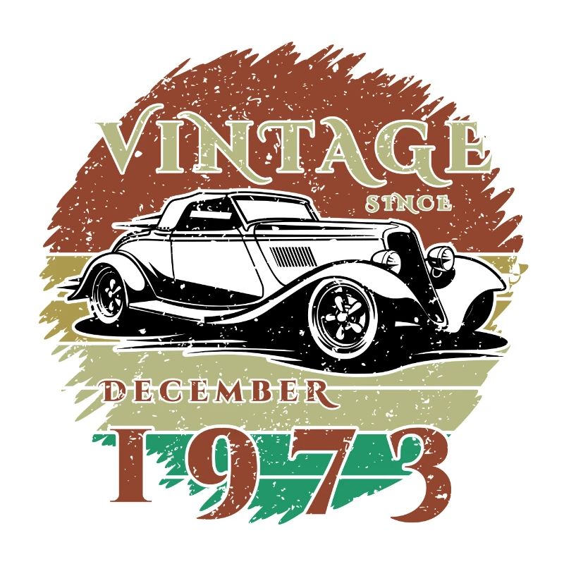 51st Birthday - Classics - Vintage since 12/1973