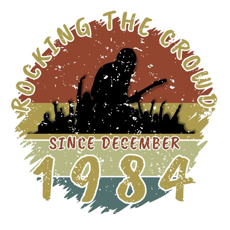 40th Birthday Rocking this planet GIT 12/1984