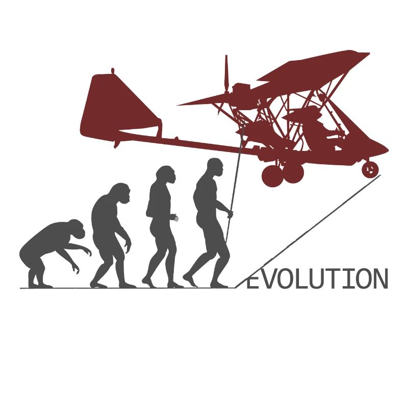 Evolution ultralight kite flying