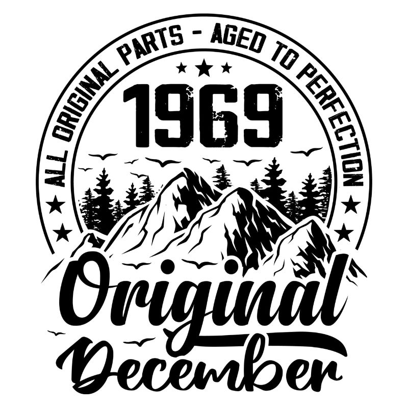 1969 December Original 55 Years Anniversary Gift