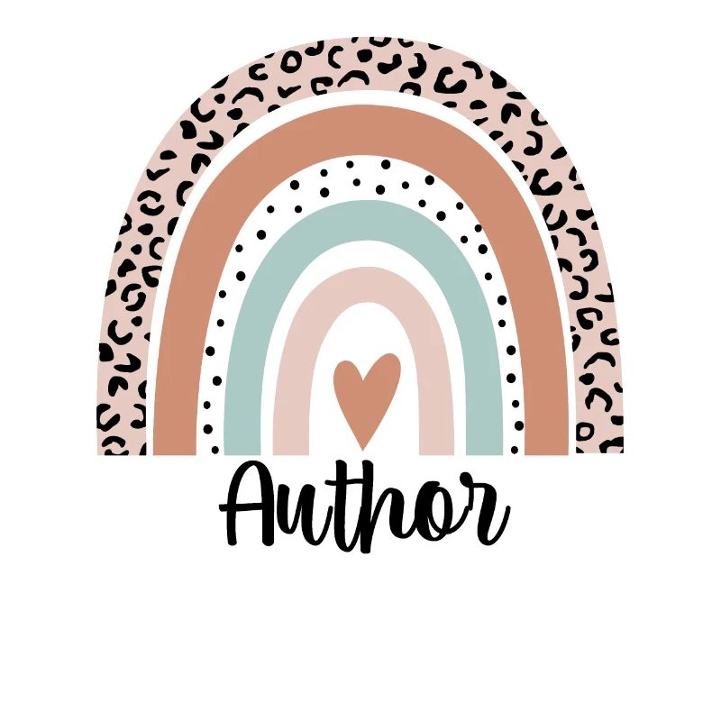 Author Rainbow Leopard Funny Author Appreciation