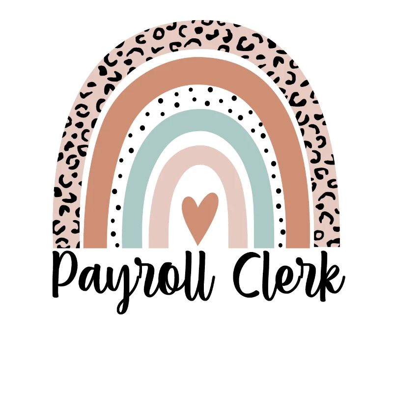 Payroll Clerk Rainbow Leopard Lustiger Payroll Clerk
