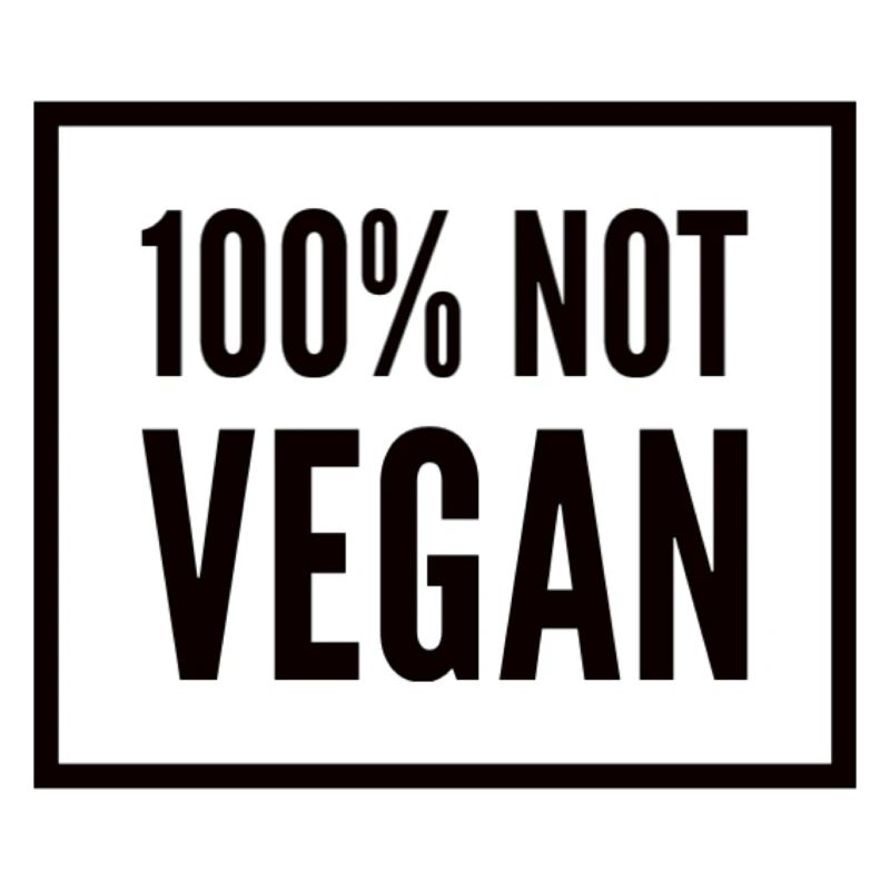 100% pas végétalien
