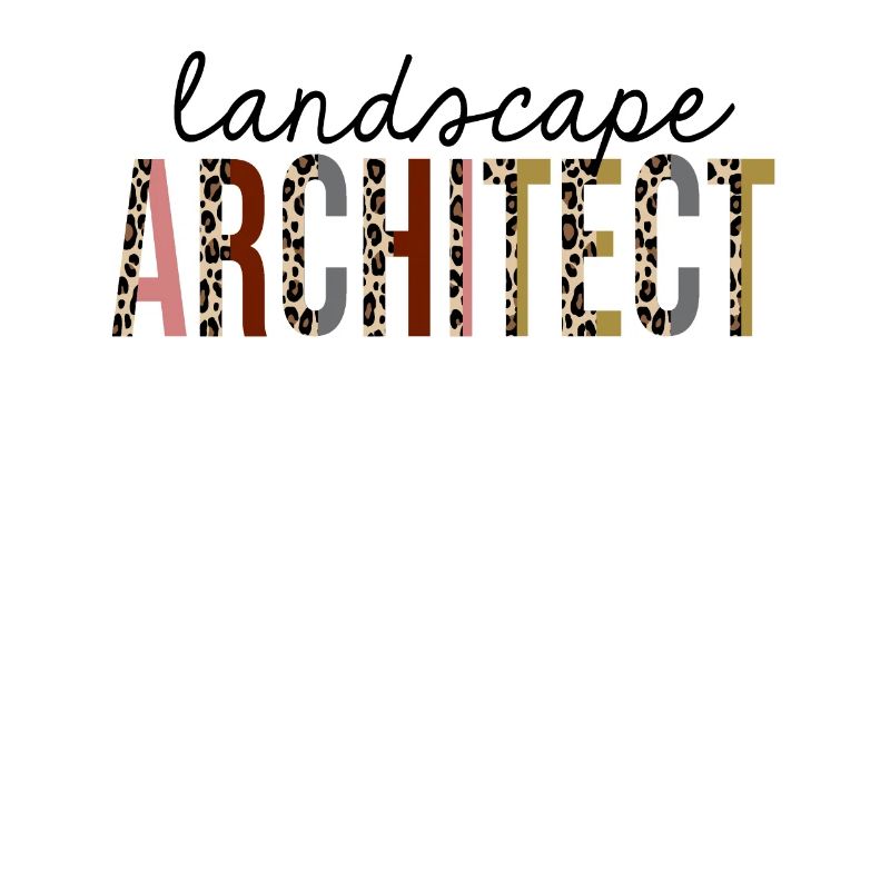 Architecte paysagiste Leopard Print Drôle