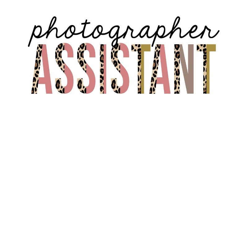 Photographer Assistant Leopard Print Funny