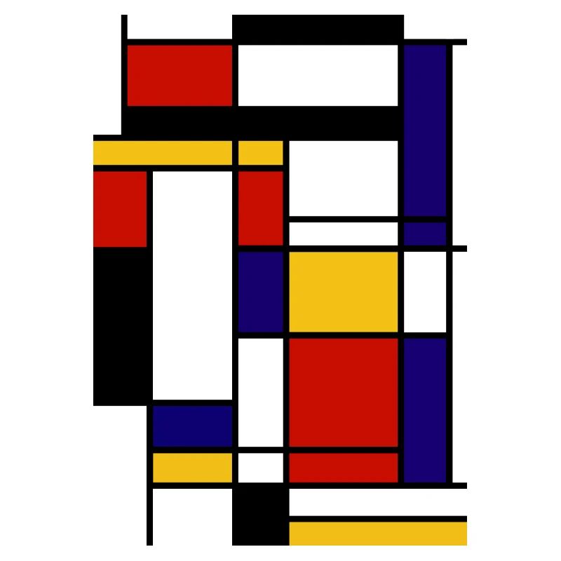 Pattern Mondrian form