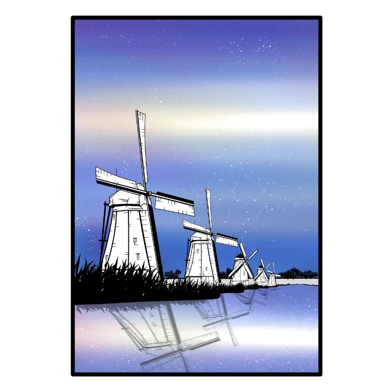 Moulins à vent de Kinderdijk