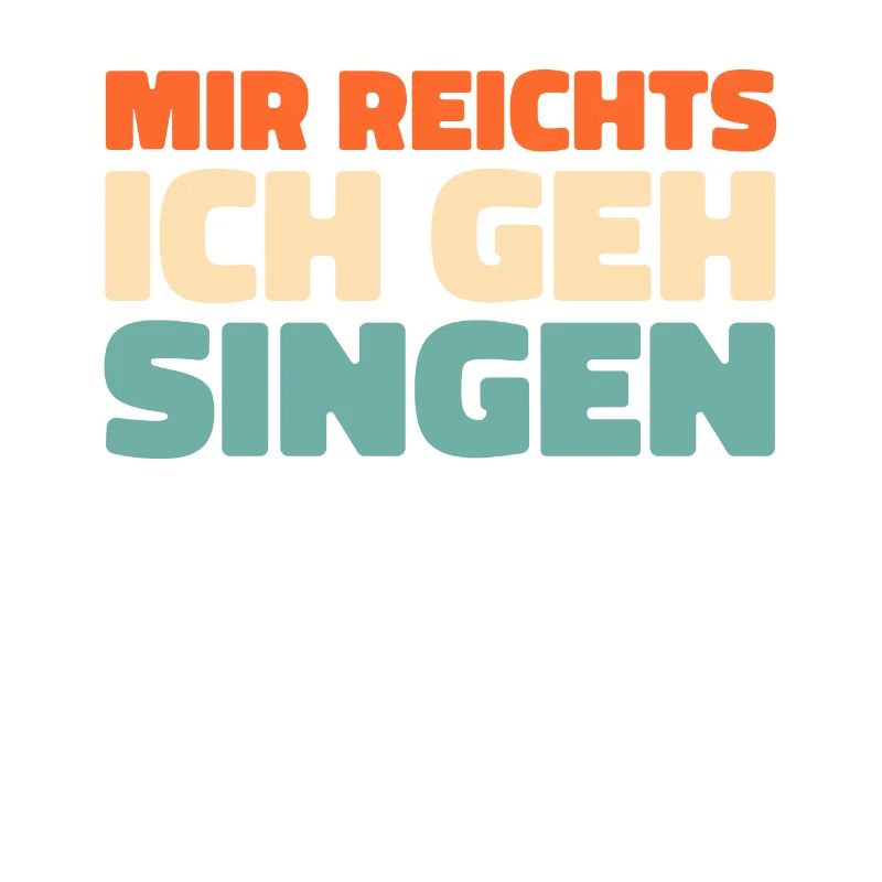 Choir Singer I've had enough I'm going to sing