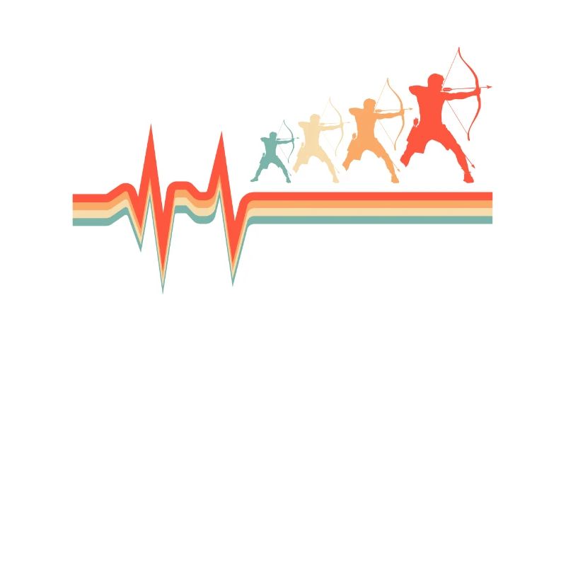Bogenjagd Bogenjäger Ekg Heartbeat