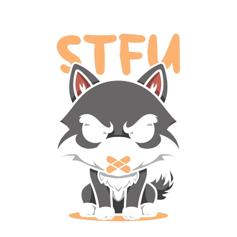 Wolf Stfu Would You Please Shut Up