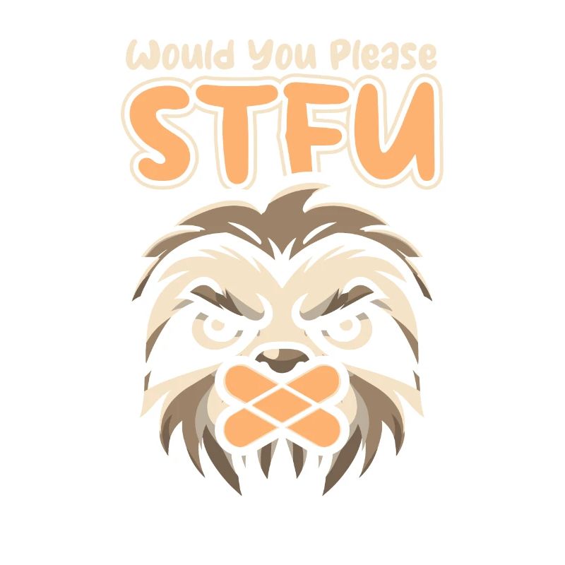 Sloth Stfu Would You Please Shut Up