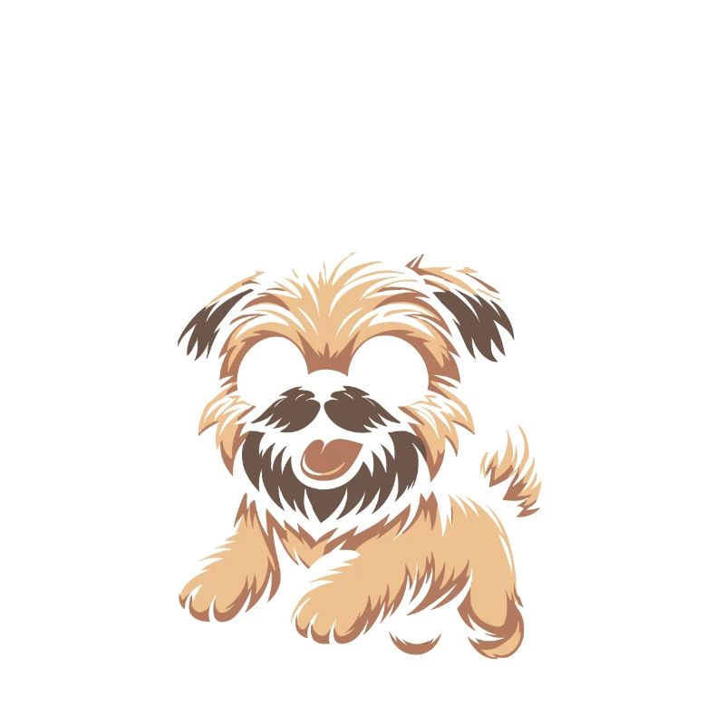 Brussels Griffon Wunderschöner Tag