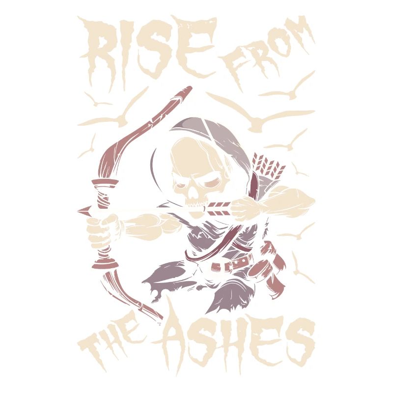 Bogenjagd Bogenjäger Skelett