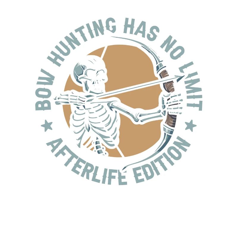 Bow Hunting Bow Hunter Skeleton