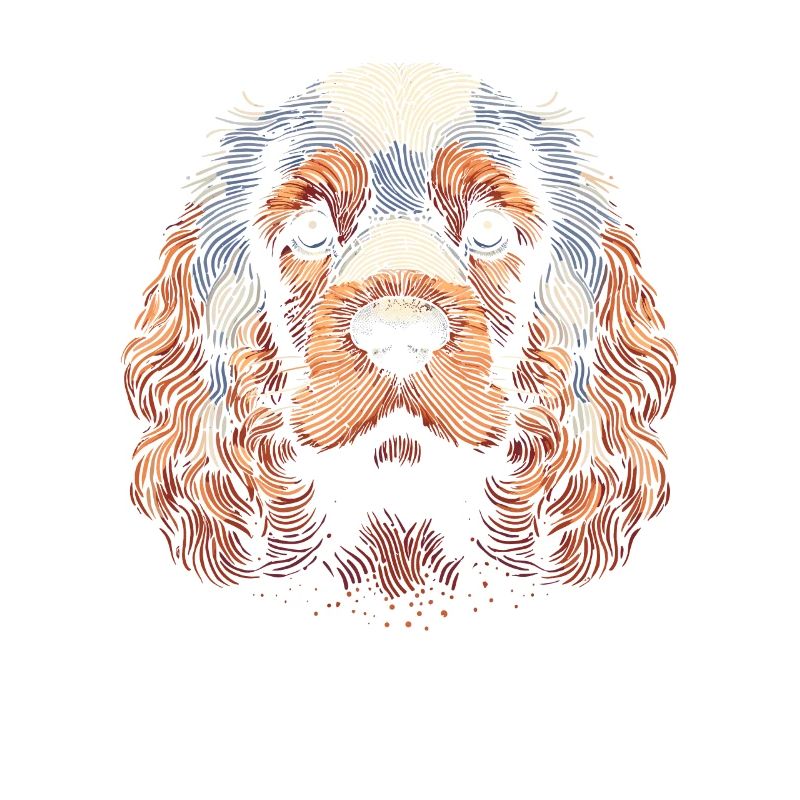 Empreinte digitale Cocker Spaniel