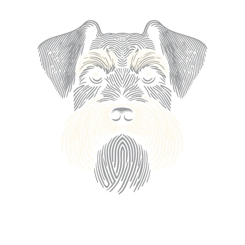 Empreinte digitale du schnauzer