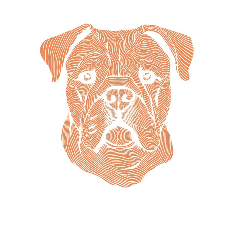 Empreinte digitale bouledogue