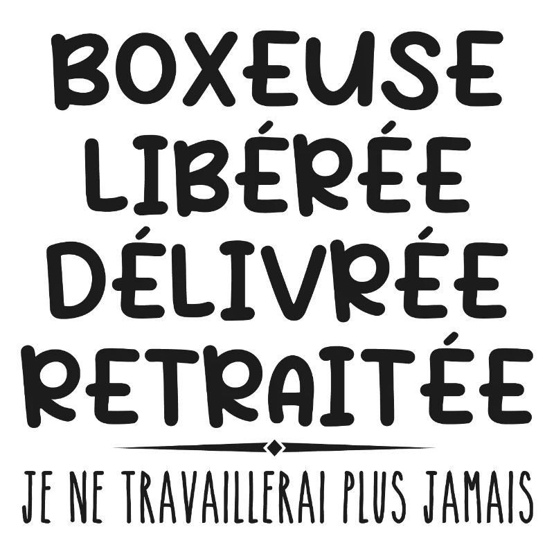 Boxeuse célèbre sa retraite avec humour cadeau