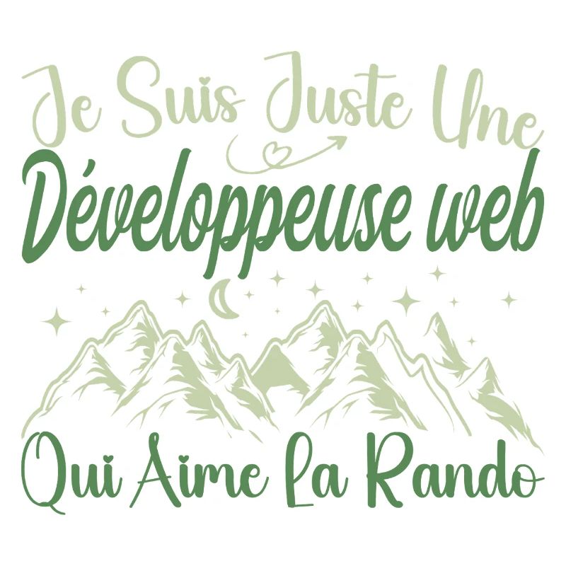Développeuse web aventurier passionnée de Randonné