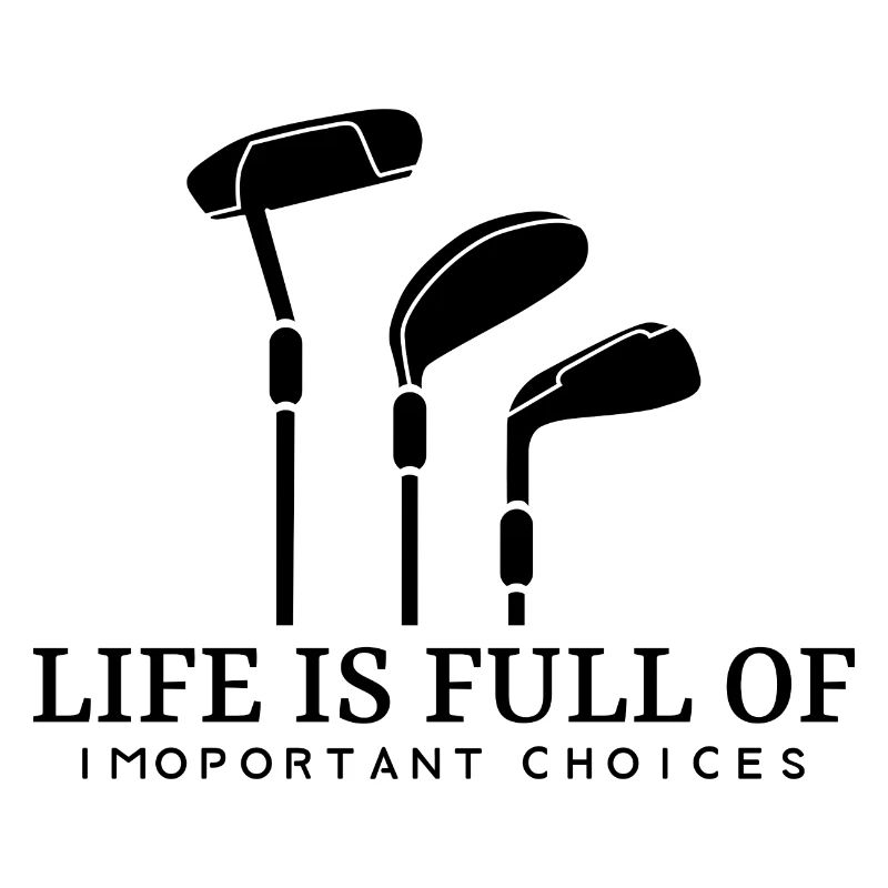 Golf Golfer Golfspieler Golfschläger Spruch Golfen