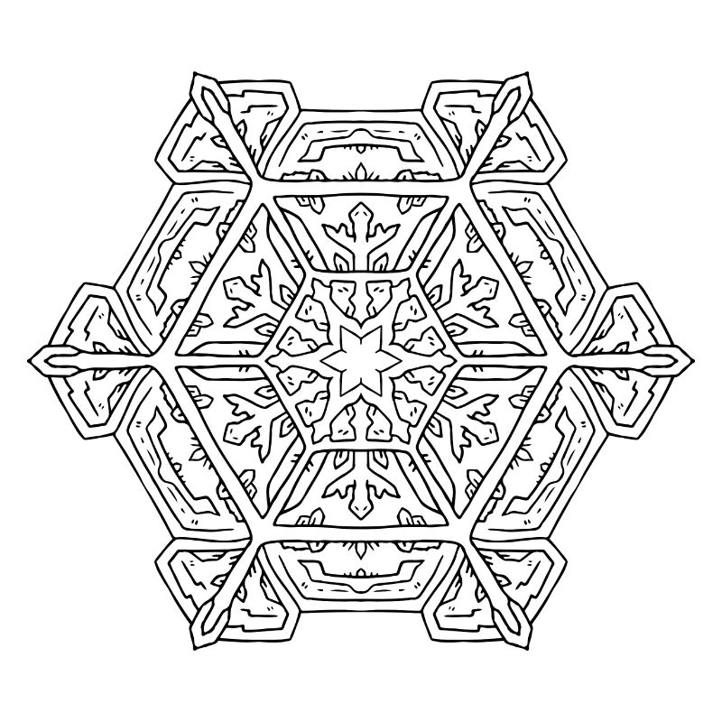 Snowflake Mandala