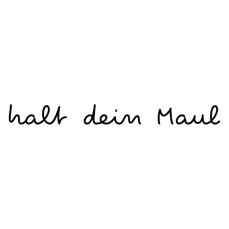 halt dein Maul sei ruhig Geschenkidee