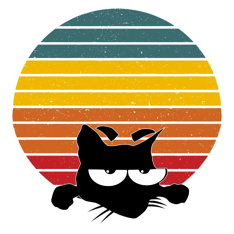 CHAT VINTAGE CHAT RÉTRO