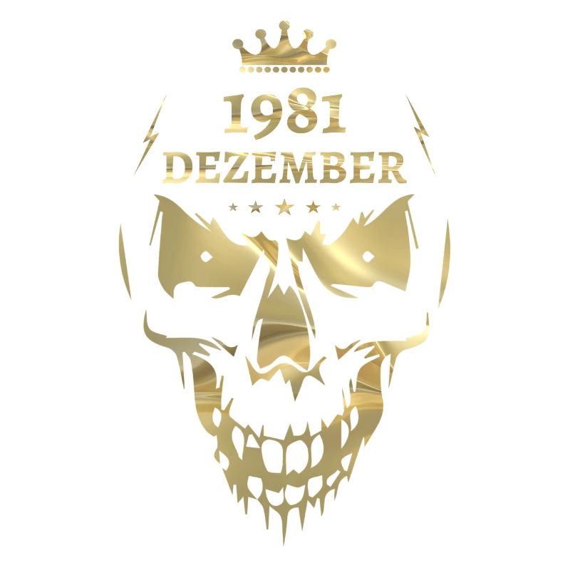 Décembre 1981 Skull Gold
