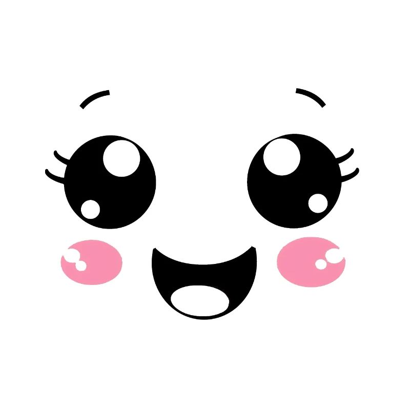 Visage heureux