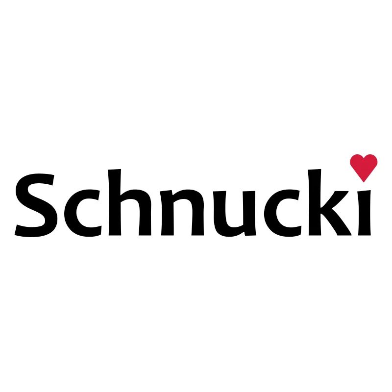 Schnucki mit Herz als i-Punkt