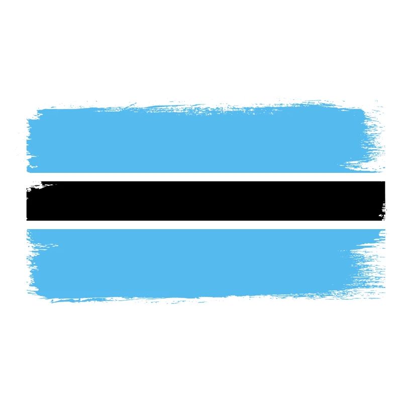 Drapeau du Botswana Drapeau du Botswana Afrique