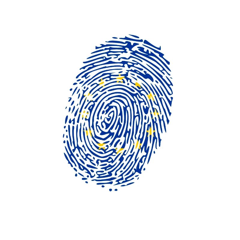 Empreinte digitale de l'Europe