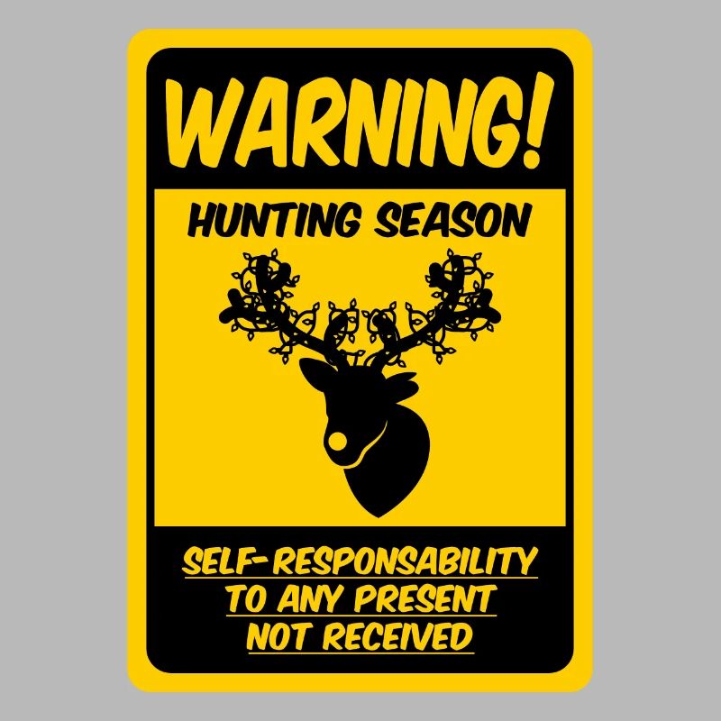 Saison de chasse ouverte ! (Variante renne)