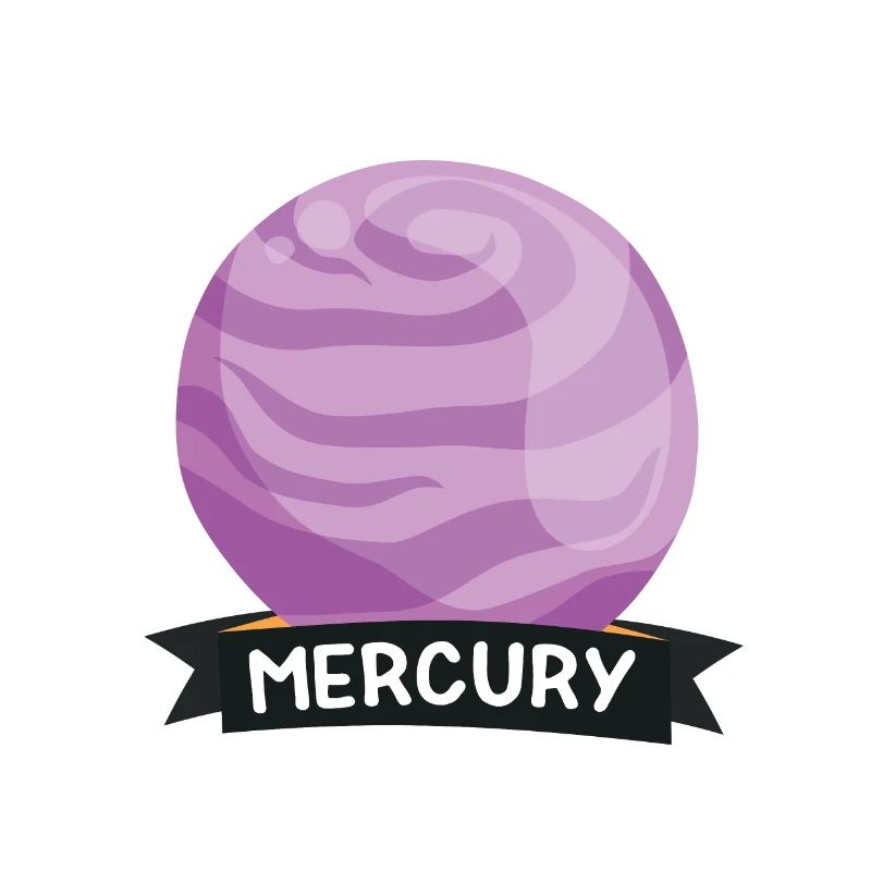 Planète Mercury Space gift