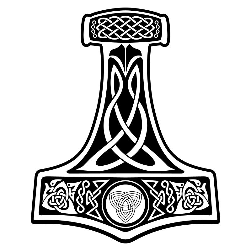 Viking mjollnir thor hammer