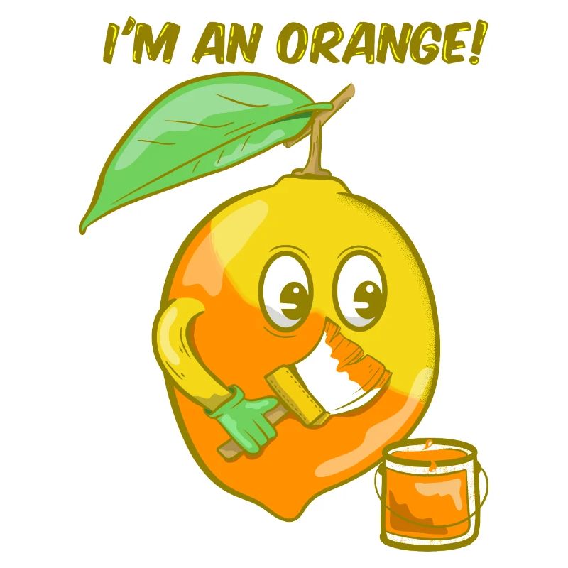Ich bin eine Orange