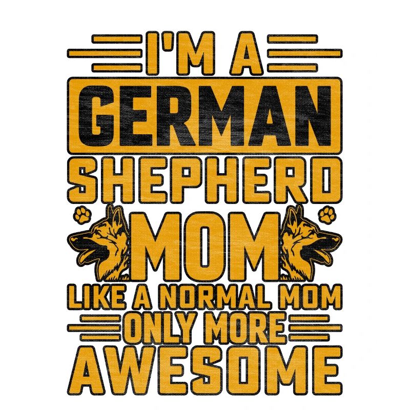 Ich bin Mutter eines Deutschen Schäferhundes