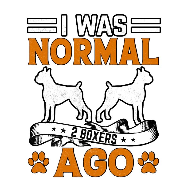 J’étais normal il y a 2 boxeurs