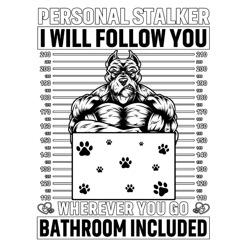 Pitbull Personal Stalker