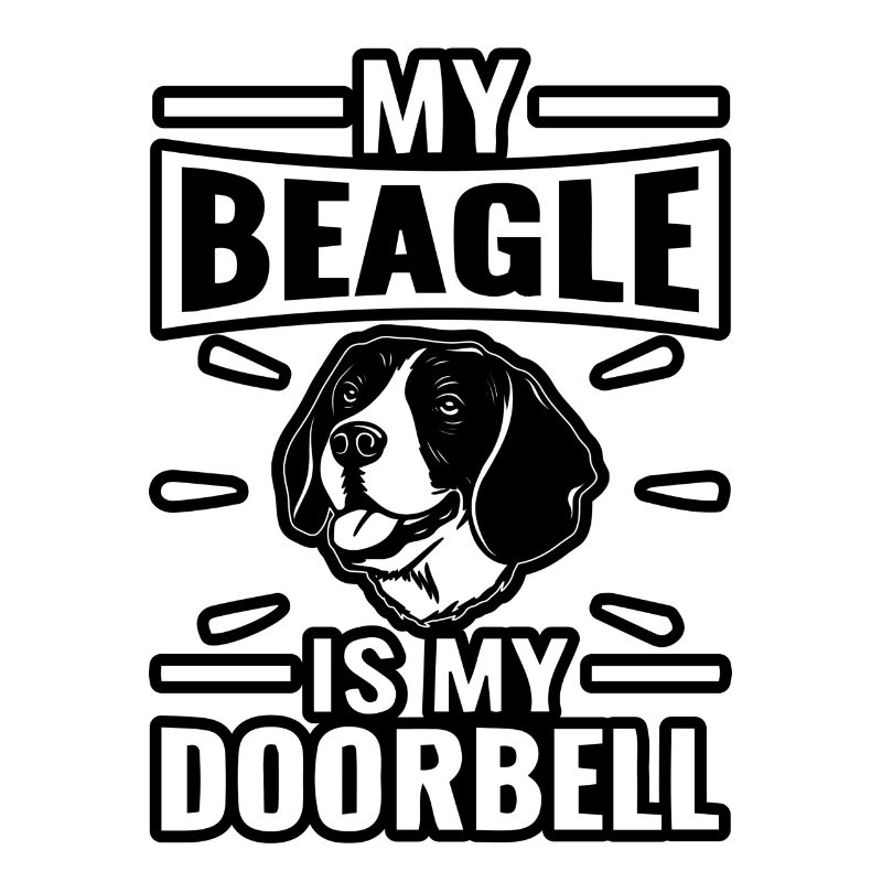 Mon Beagle est ma sonnette
