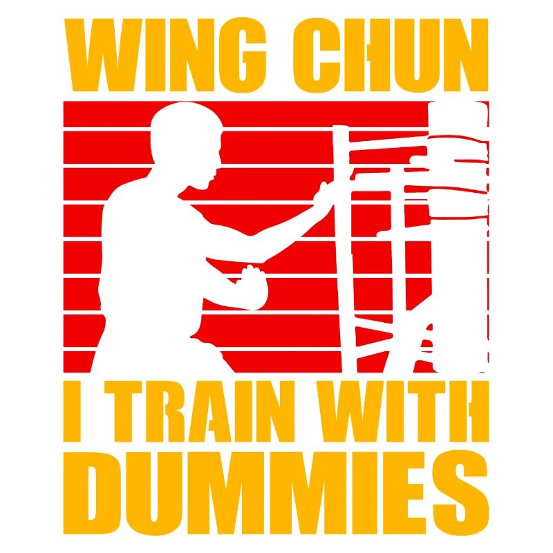 Wing Chun Ich trainiere mit Dummies
