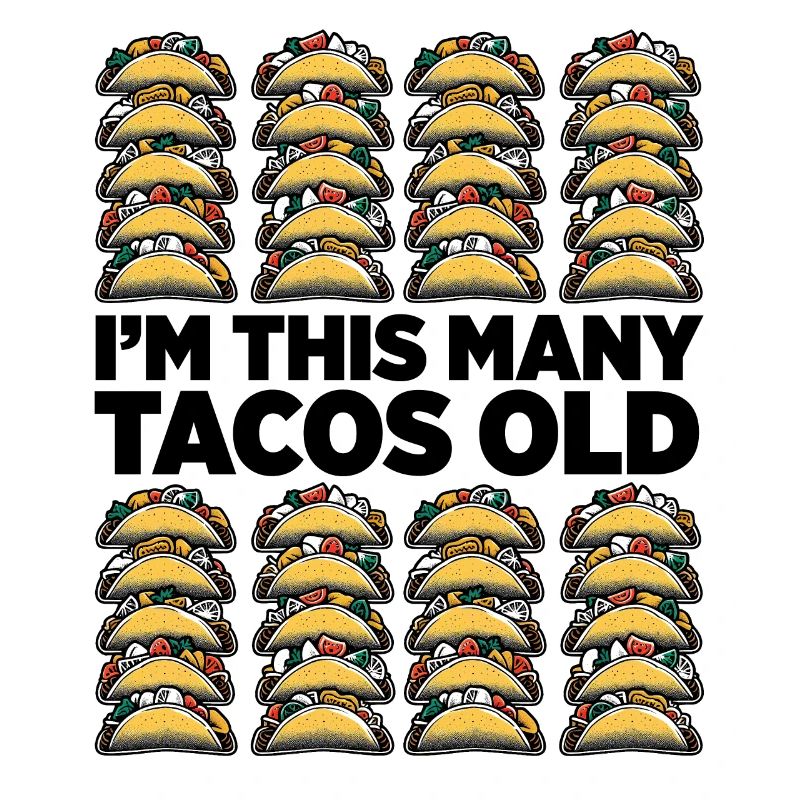 40. Geburtstag Geschenkidee Vierzig Tacos Lustig