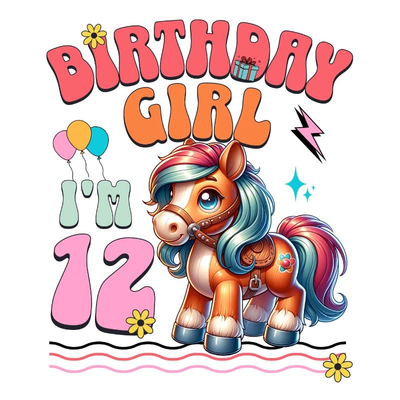 12. Geburtstag Mädchen Pferd Reiten