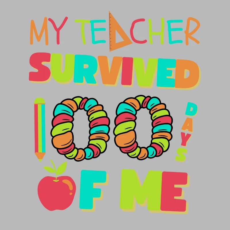 Mon professeur a survécu à 100 jours de moi 100 jours d’école