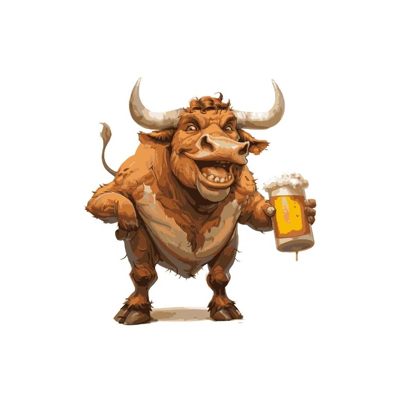 Stier Bier Lustig