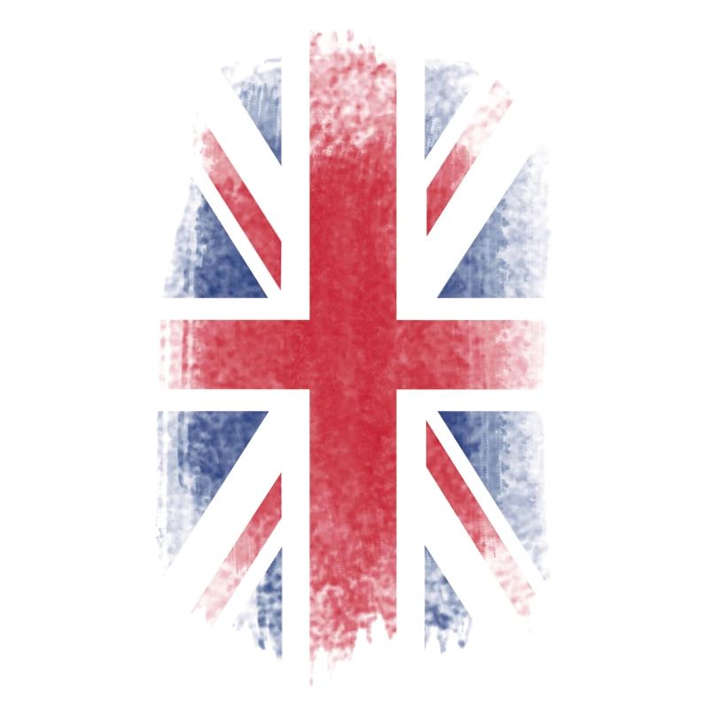 Usé drapeau du Royaume-Uni