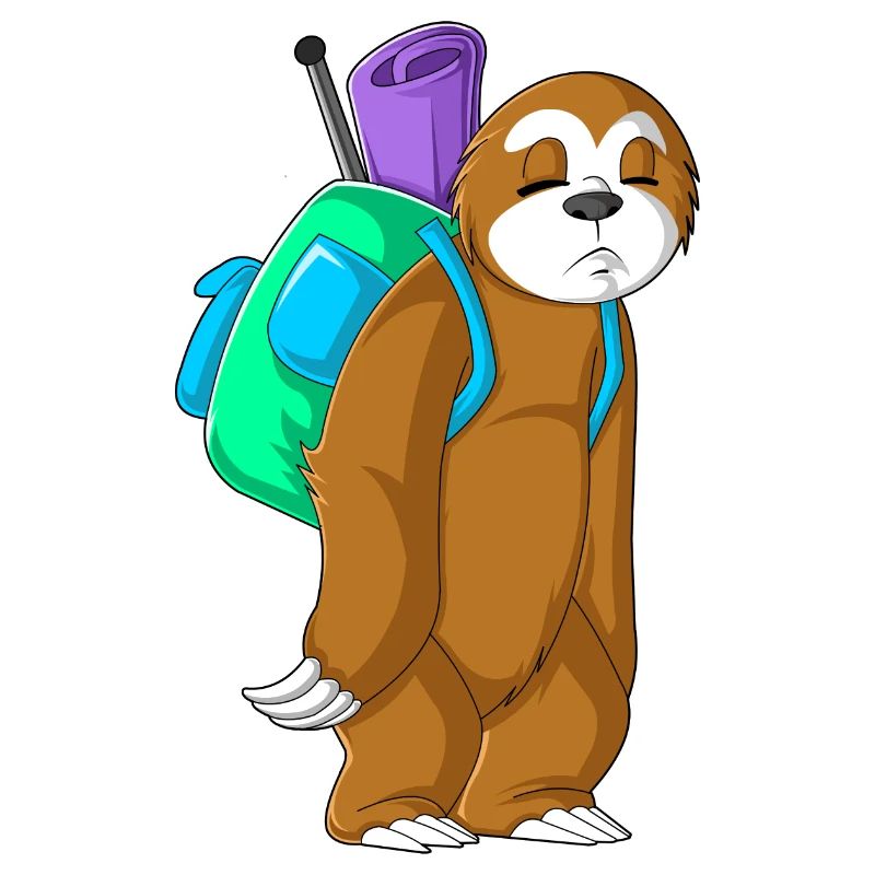 sloth camping